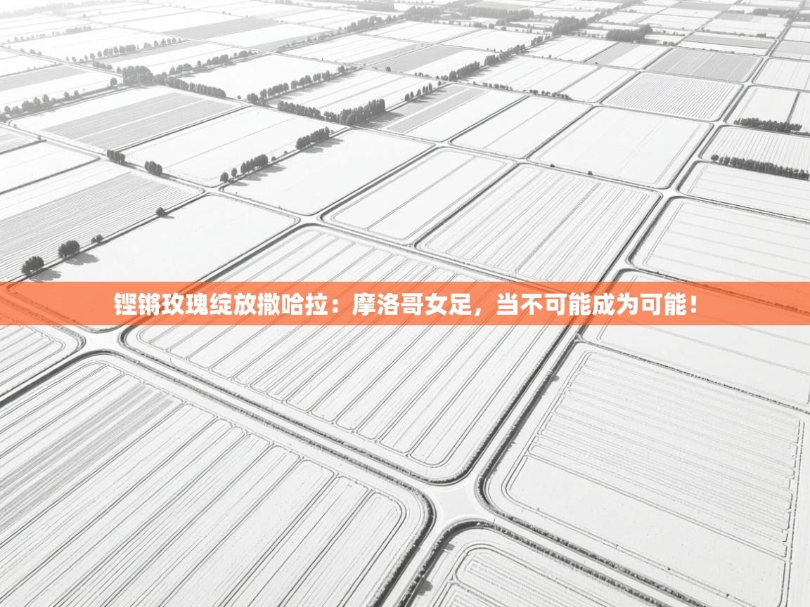 铿锵玫瑰绽放撒哈拉：摩洛哥女足，当不可能成为可能！  第1张